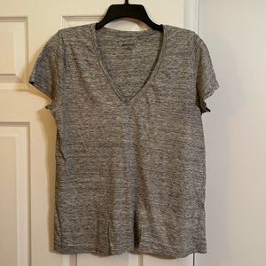 Merona Heather Gray V-Neck Shirt